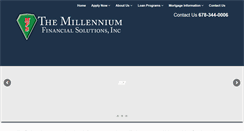 Desktop Screenshot of millenniumfinancialsolutions.com