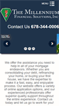 Mobile Screenshot of millenniumfinancialsolutions.com